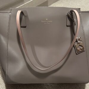 Kate Spade Taupe Leather Tote